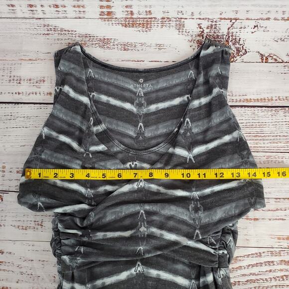 Athleta Adriana Criss Crossover Dress Size XS Athletic Jersey Stretch Athleisure - Picture 8 of 11